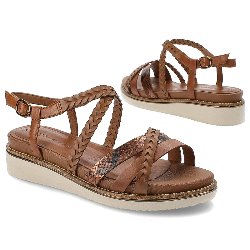 Sandále Tamaris - 1-28207-42 305 Cognac