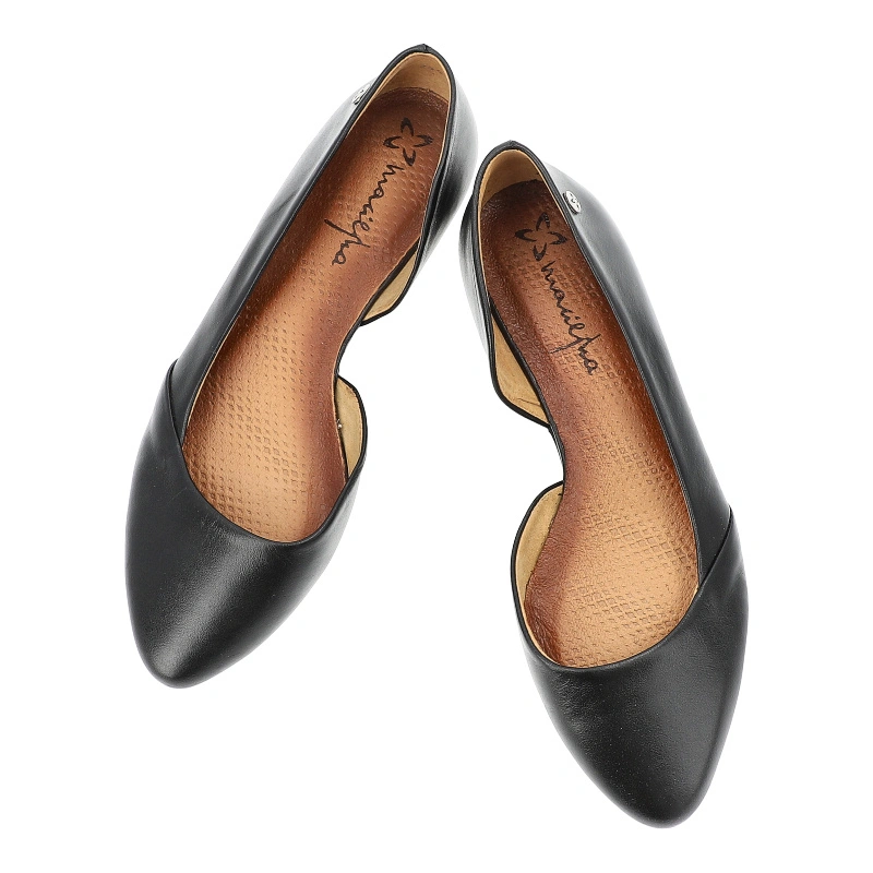 Baleríny MACIEJKA - 02445-20/00-5 Czarny Lico