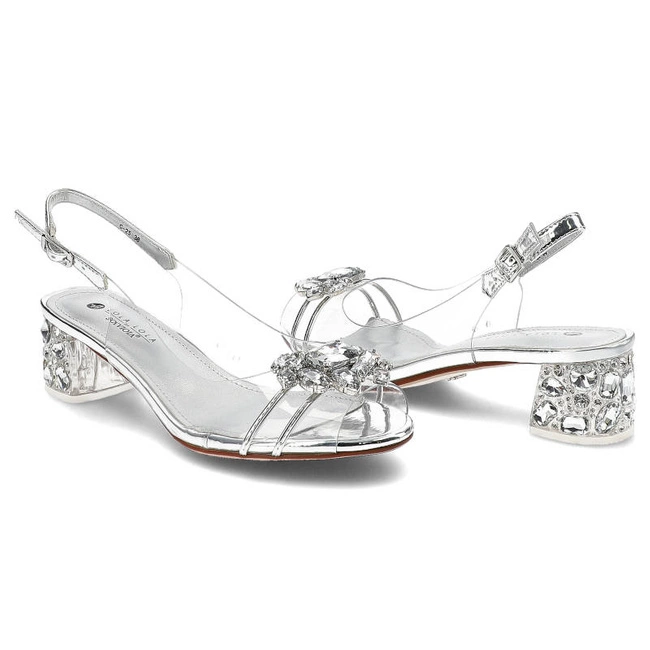 Sandále Sca'viola - G-25 Silver