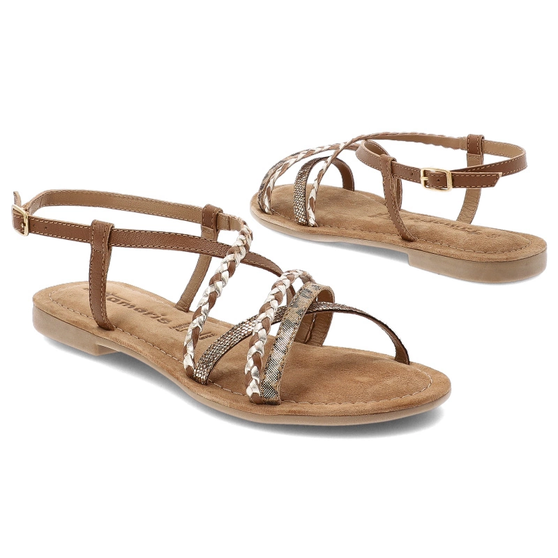 Sandále TAMARIS - 1-28139-44 392 Cognac Comb