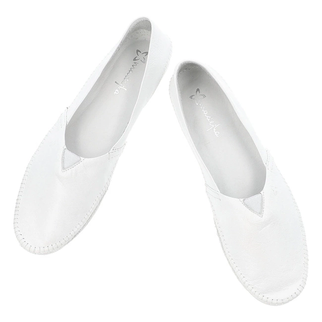 Baleríny MACIEJKA - T1930-21/00-0 Białe Lico