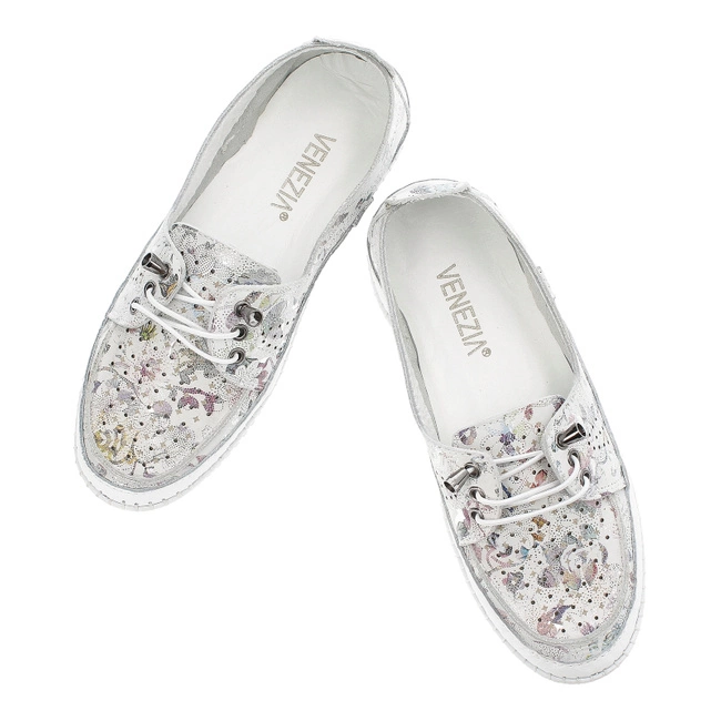 Poltopánky Venezia - 400157 White Print