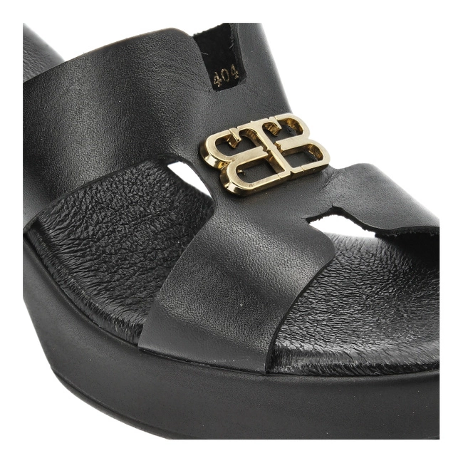 Šľapky Armodo - 40419 Bf.Czarny+Zł