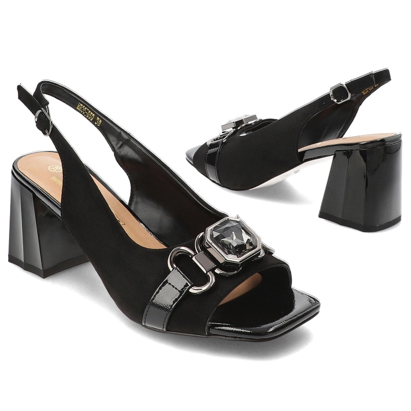 Sandále S.Barski - MR38-659 Black