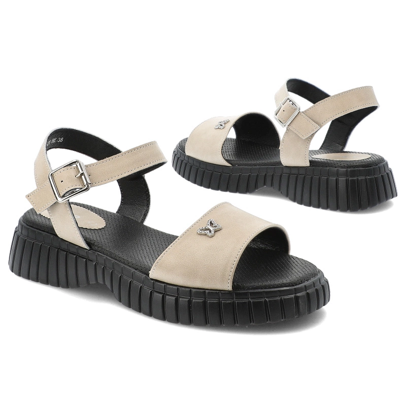 Sandále FILIPPO - DS6811/25 BE Beżowy