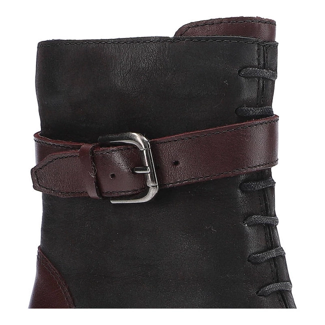 Členkové Topánky Simen - 7743 C.Bordowy/S04