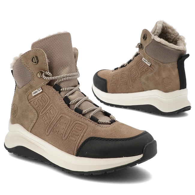 Členkové Topánky RIEKER - Z0910-90 Brown