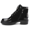 Členkové Topánky Pollonus - 5-1329-003 Czarny Naplak/Czarny Welur