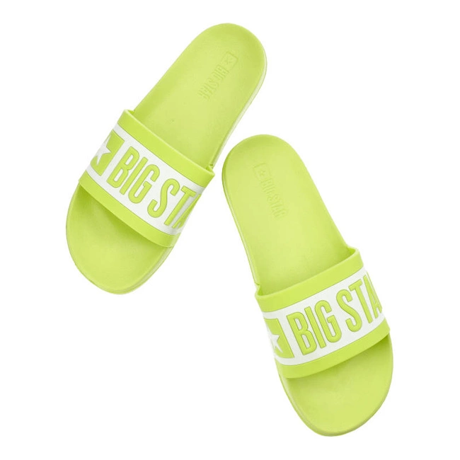 Šľapky Big Star - LL274742 Limonka