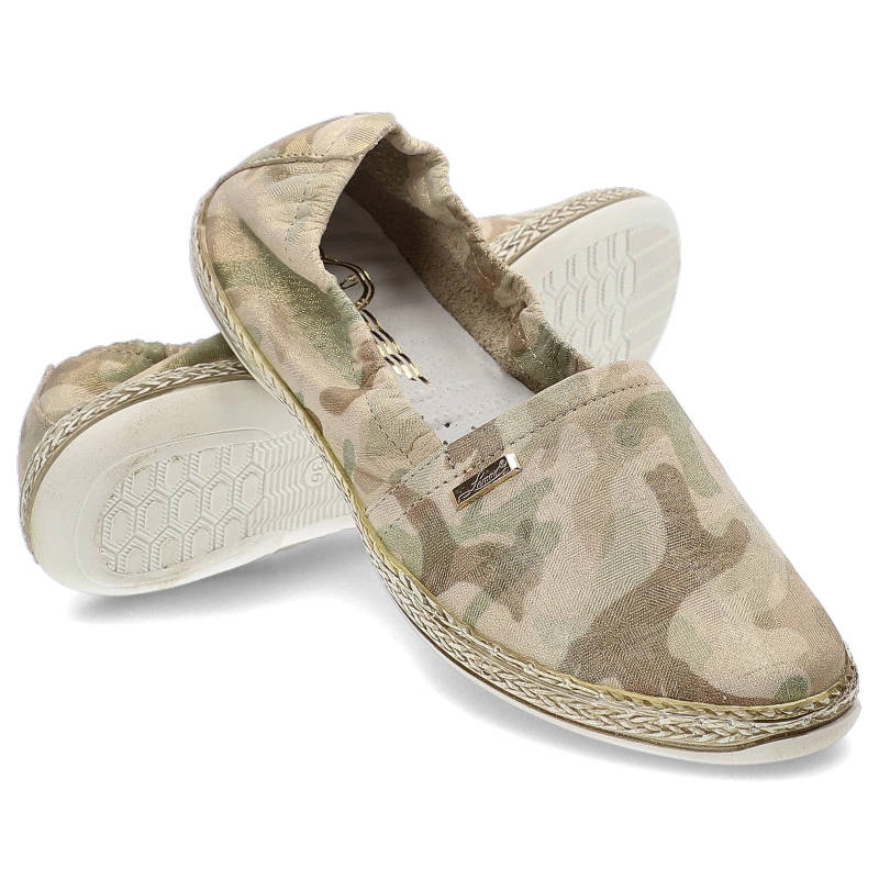 Espadrilky Lemar - 10012 Moro Beżowy