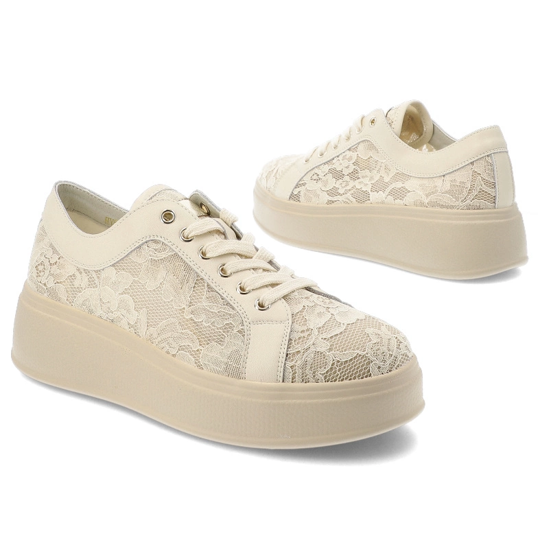 Tenisky S.BARSKI - HY51-059 Beige