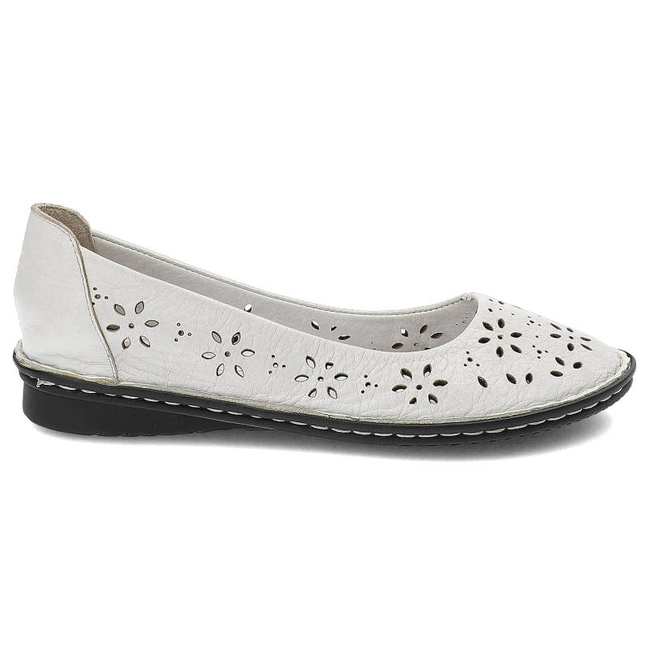 Poltopánky Lanqier - 38C334 Biały White