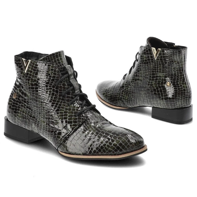 Šnúrovacie Členkové Topánky Maciejka - 5743C-09/00-7 Zielony