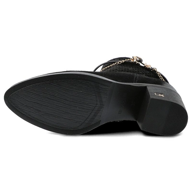 Členkové Topánky Carinii - B5502_-H20-000-000-D51 Czarny