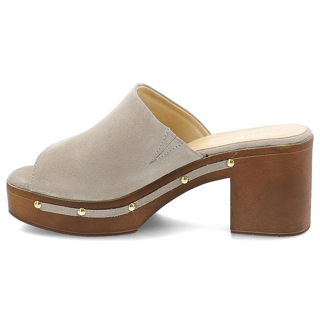 Šľapky SIMEN - 6844A W.Cappucino