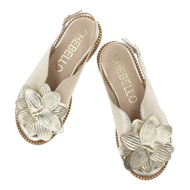 Sandále CHEBELLO - 4729_-523-000-PSK-S373 Złoty