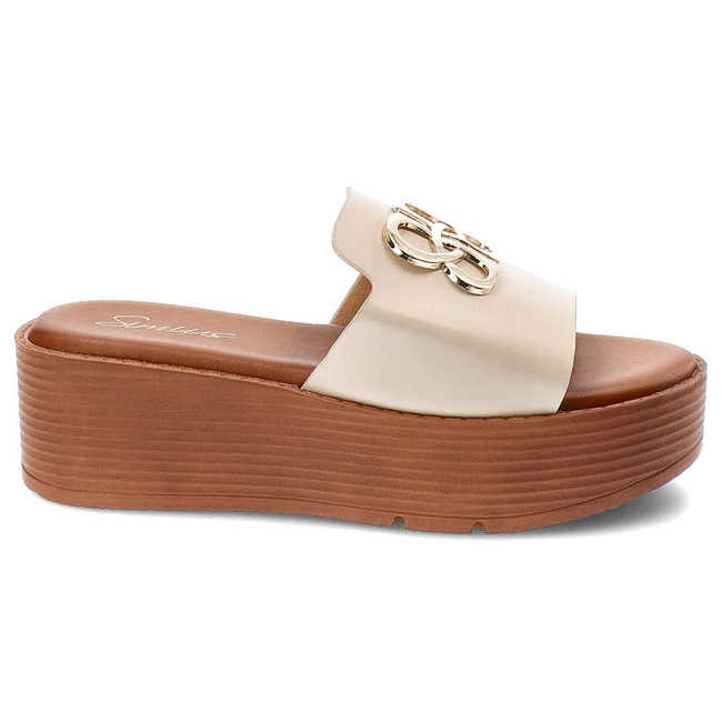Šľapky Simius - GG-595 Beige