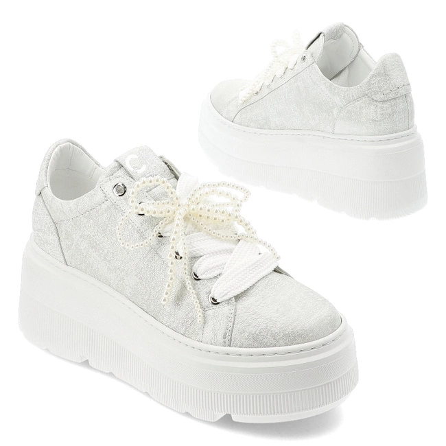 Tenisky CHEBELLO - 4658_-527-000-PSK-S332 Srebrny