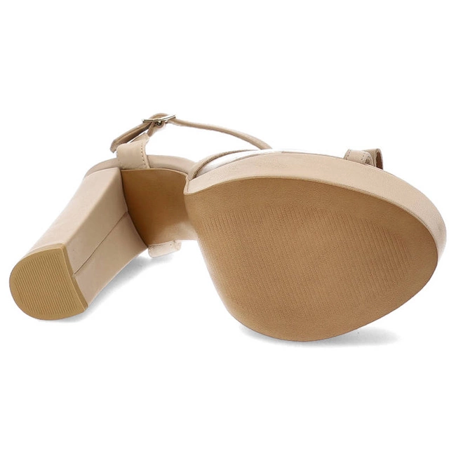 Sandále Chebello - 4073_-308-182-PSK-S21 Beżowy