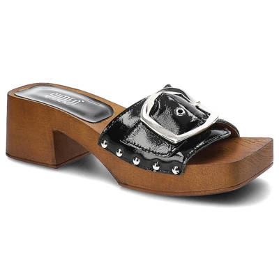 Šľapky Simen - 5007A L.Czarny