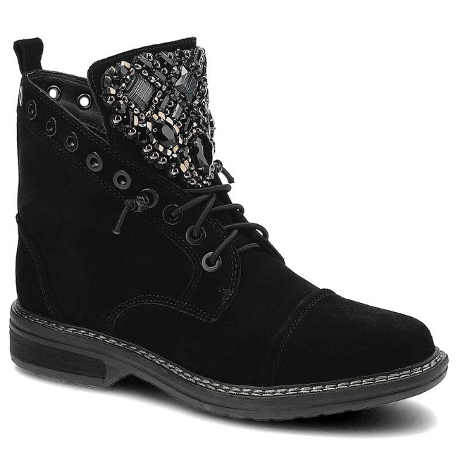 Členkové Topánky Alma en Pena - I22300 Crosta Black