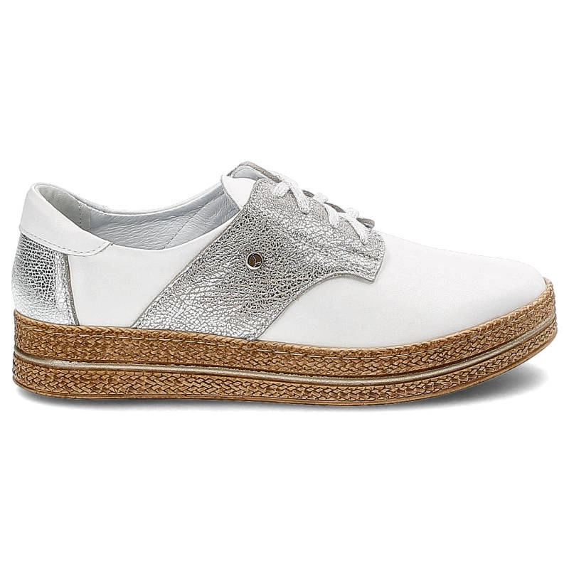 Poltopánky Lemar - 10123 Monza Biała+Siena Srebro