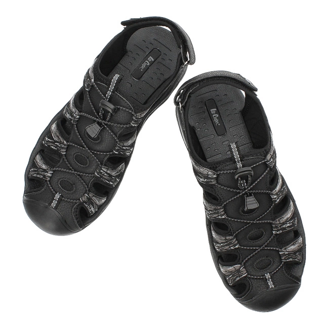 Sandále Lee Cooper - LCW-24-03-2312M Black/Gray