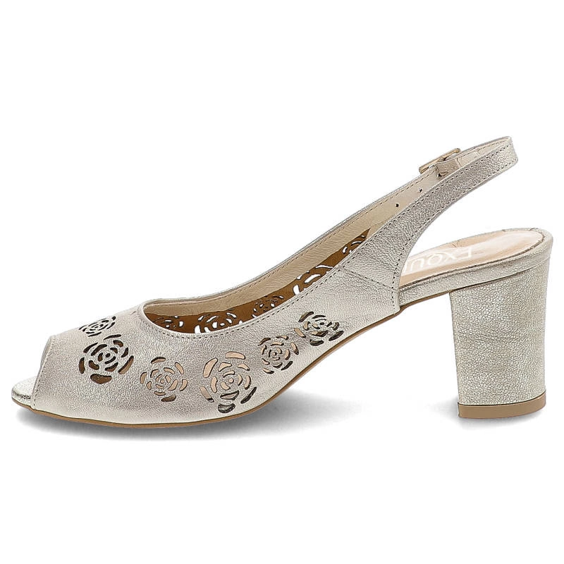 Sandále Exquisite - 1050 Grid Złoty