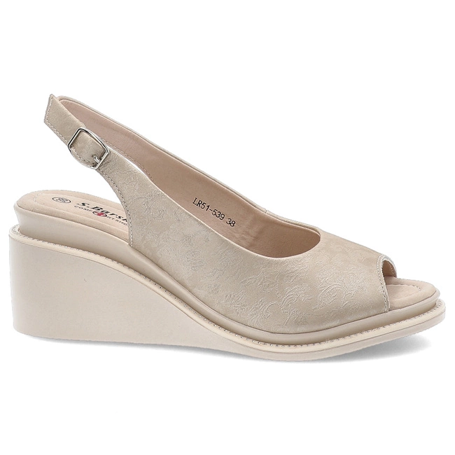 Sandále S.Barski - LR51-539 Gold