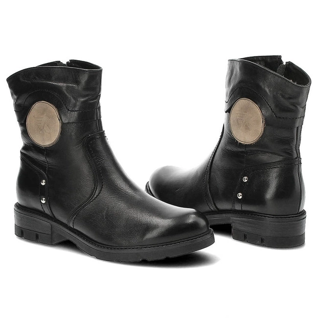 Členkové Topánky Karino - 0913/003-M Czarny