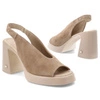 Sandále KARINO - 5544/001-P Beż/Welur