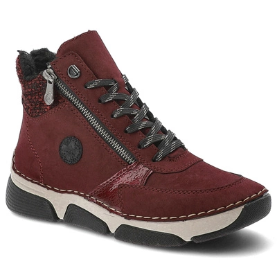 Členkové Topánky RIEKER - 45960-35 Red