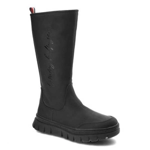 Čižmy Tommy Hilfiger - T3A6-32429-1442999-Boot Black 999