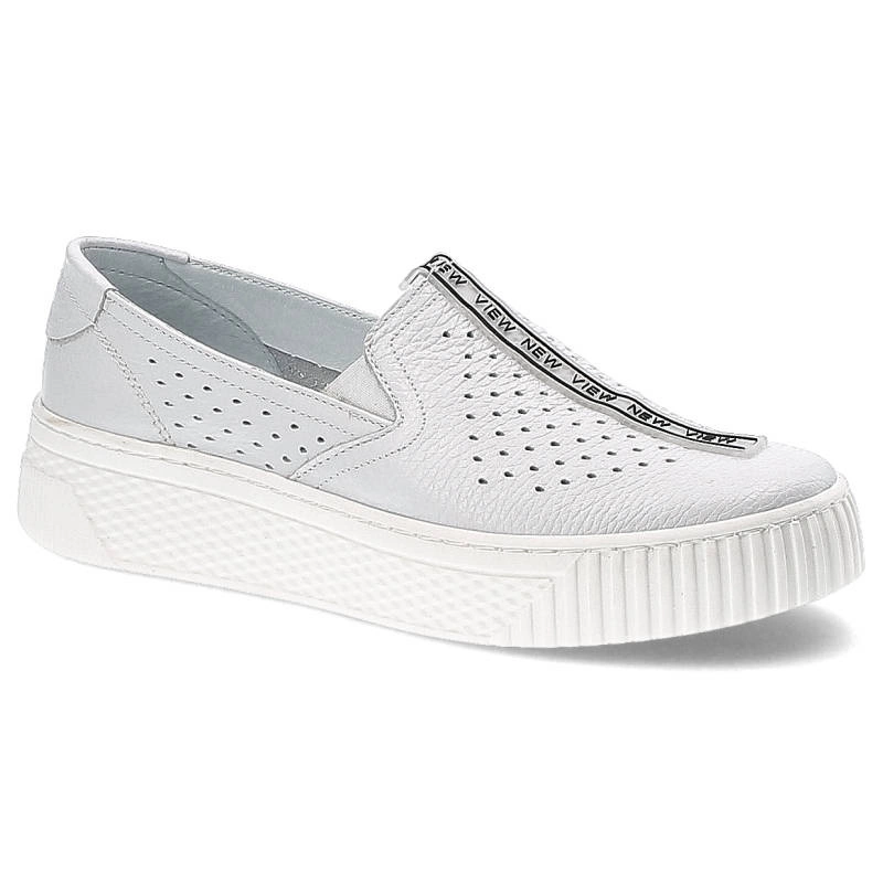 Poltopánky Pollonus - 5-1371-001 Biały Floter/Perforacja