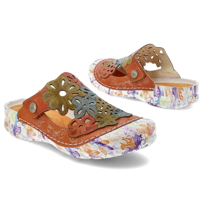 Šľapky LAURA VITA - Beczierso 84 SO7861-84 Orange