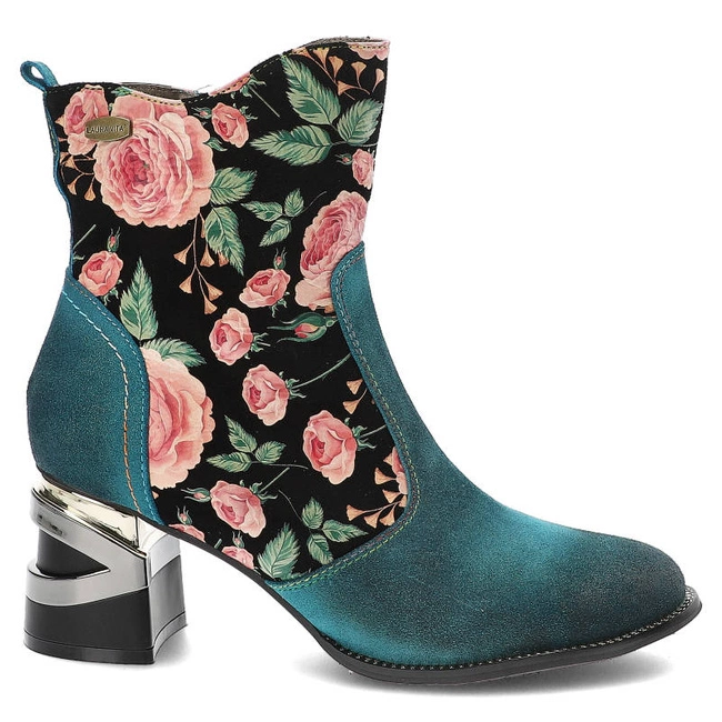 Členkové Topánky Laura Vita - Orlyo 03 SL8070-3 Niebieskie