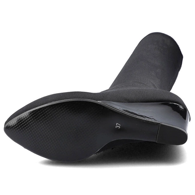 Čižmy Massimo POLI - 4Y2-5C-0642 Siateczka Czarna