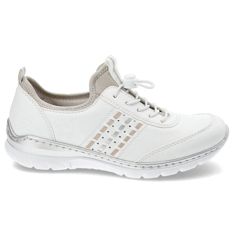 Poltopánky Rieker - L3259-80 White