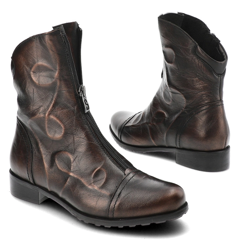 Členkové Topánky Simen - 7096A Braun