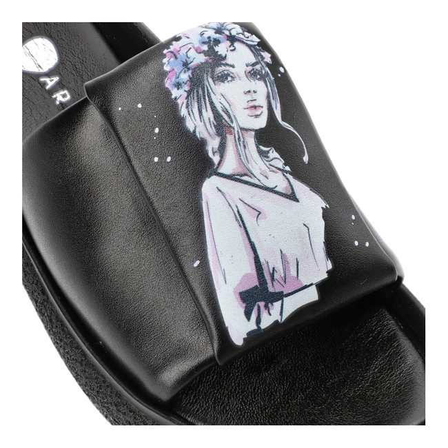 Šľapky Armodo - 4159/737 Czarny/A-1