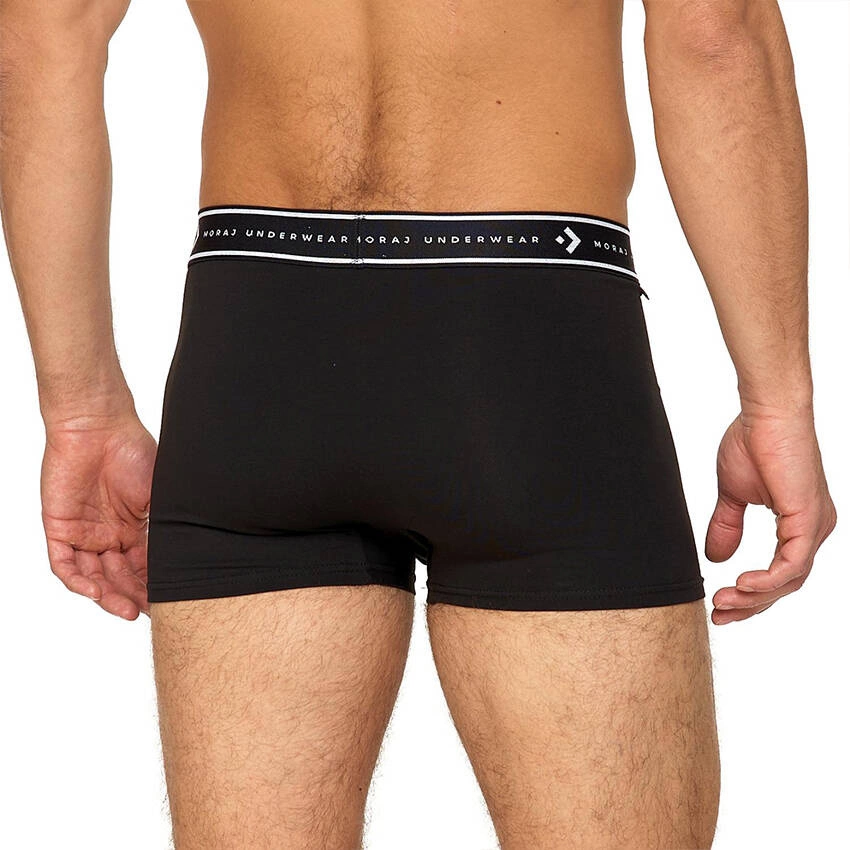 Boxerky Moraj - MBX1500-003 Black 1 Para