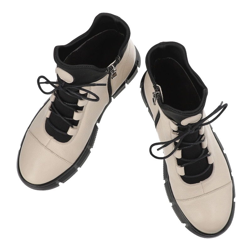 Šnúrovacie Členkové Topánky Armodo - 1519 Beżowy 2051