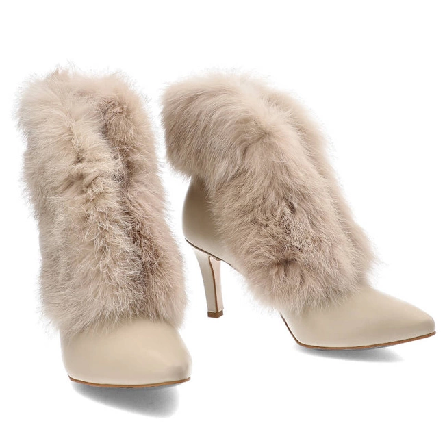 Členkové Topánky Damiss - DS-670/1/A Latte Lico/Królik