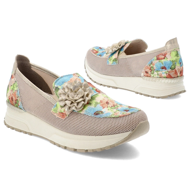 Poltopánky RIEKER - N7460-31 Pink