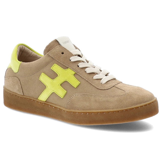 Tenisky KARINO - 5562/001-P Beż/Welur