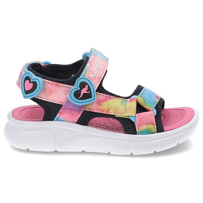 Sandále Kangaroos - 18872 000 4294 K-ES Sissy Dk Navy/Fandango Pink