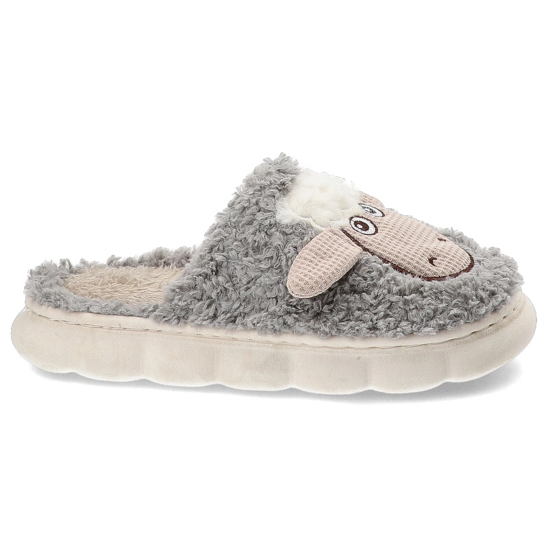 Papuče Filippo - DK6683/24 GR Szary