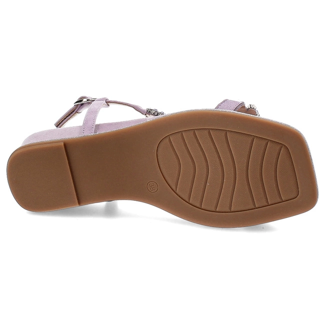 Sandále Alma en Pena - V240742 Suede Lilac