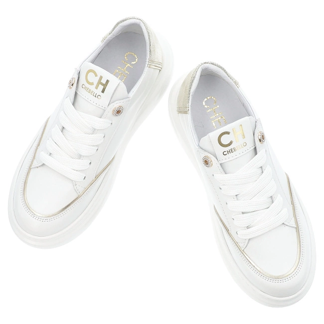 Tenisky CHEBELLO - 4707_-059-515-PSK-S389 Biały
