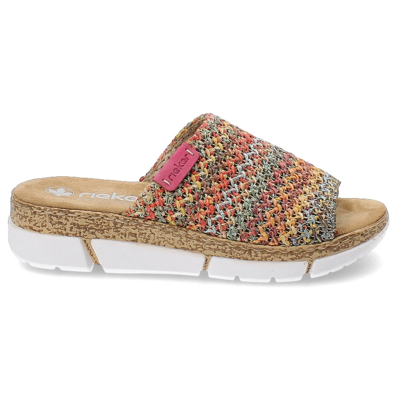 Šľapky Rieker - V2369-90 Multi Kolorowe